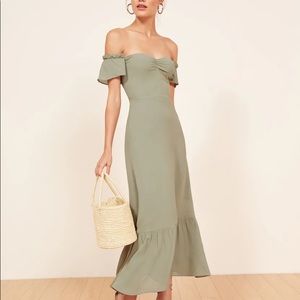 RARE Polka Dot Reformation Butterfly Dress NWT